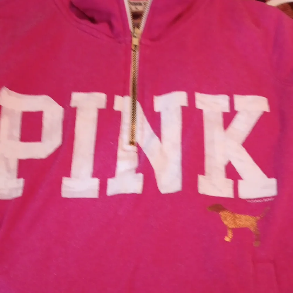 PINK Victoria's Secret Fuchsia Cowl Neck Sweater - Picture 5 of 5